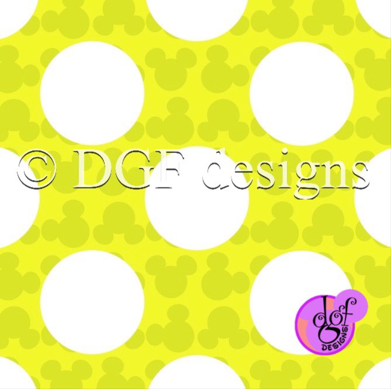 R64 Mouse Dots Yellow SMALL SCALE