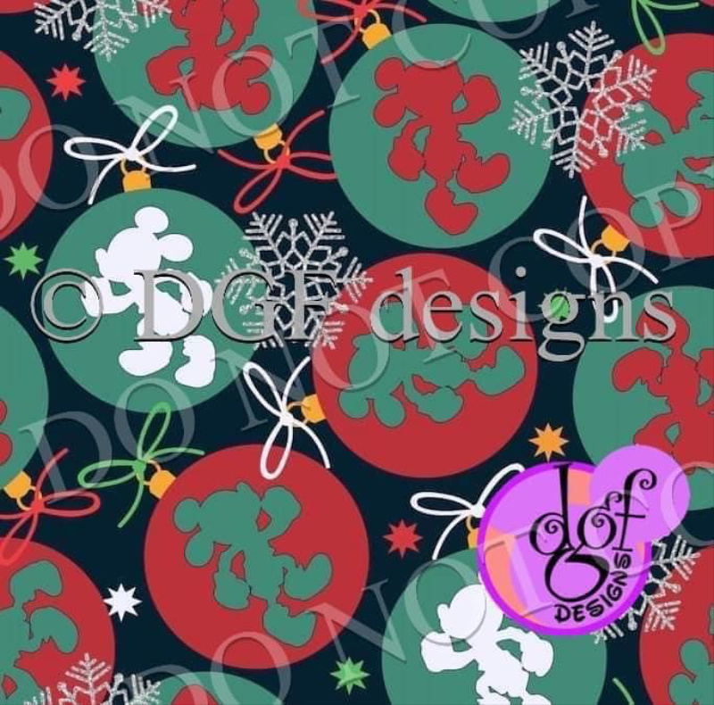 R98 Tossed Running Mouse HOLIDAY LARGE SCALE