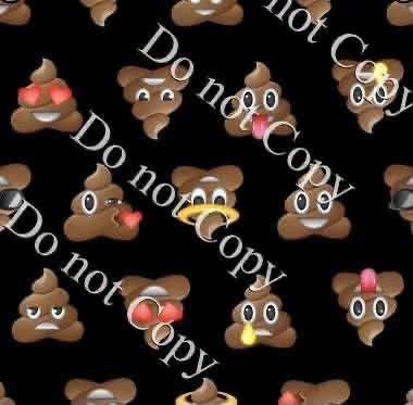 R107 Poop Emojis (Collab with Foreman Fabrics)
