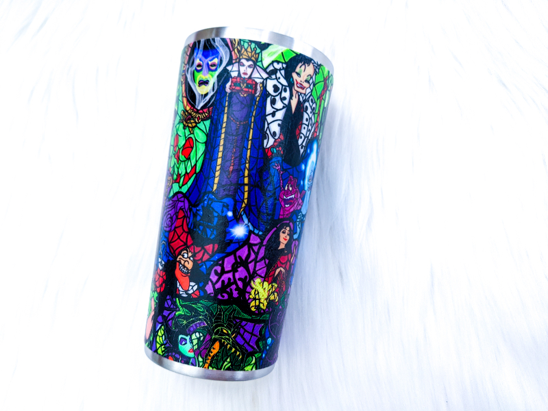 Stained Glass Villains TUMBLER