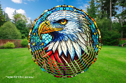 Eagle 03 3D Wind Spinner