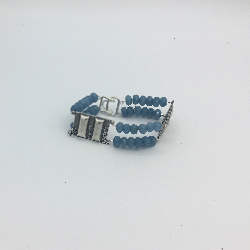 7” Aquamarine Bracelet