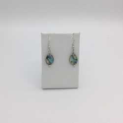 1 3/4” Handmade Abalone Earrings