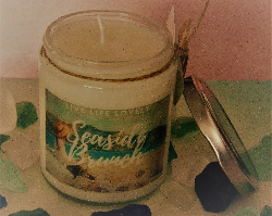 Seaside Brunch Scented Handmade Candle - 8oz