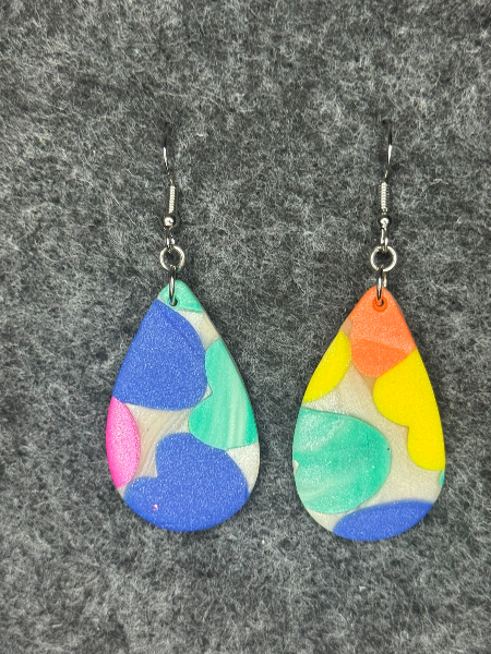 Abstract Hearts Medium 2
