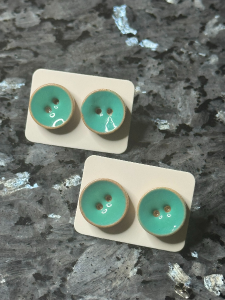 Teal Buttons