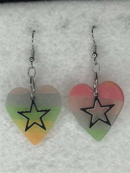 Rainbow Hearts and stars