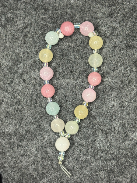 Soft Pastel Glass Beads