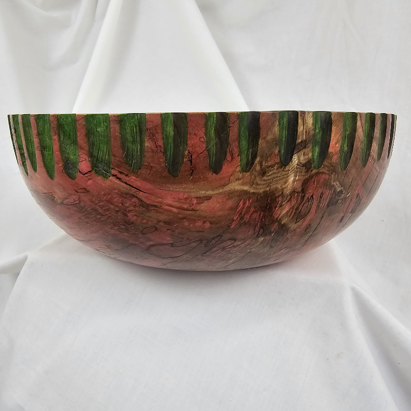 Large Maple Party Bowl (11-1/2" x 4")