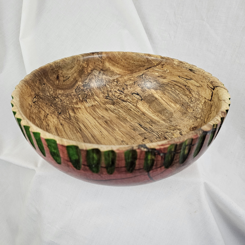 Large Maple Party Bowl (11-1/2" x 4")