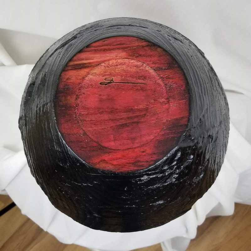 "Cinder" Bowl (12-1/2" x 6-1/2")