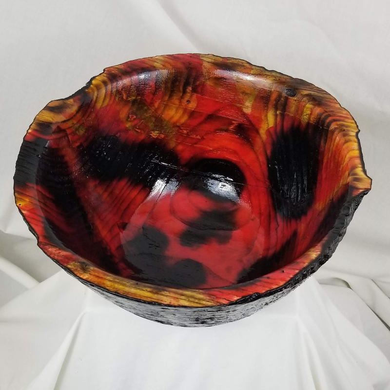 "Cinder" Bowl (12-1/2" x 6-1/2")