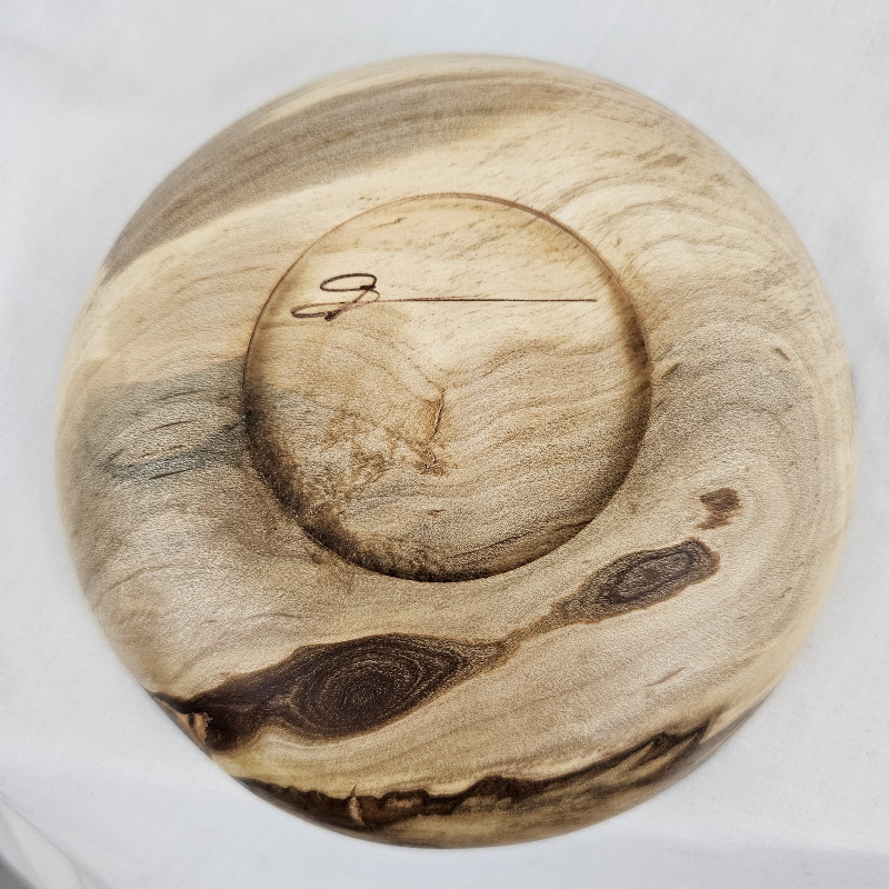 Silver Maple Bowl (6-1/2" x 1")
