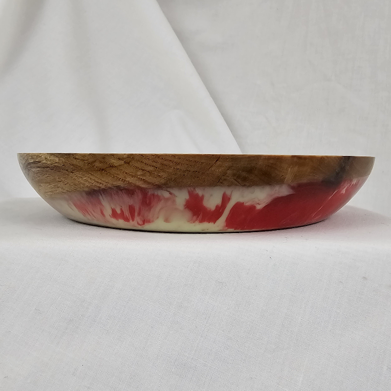 Maple Bowl with Casting (7" x 1")