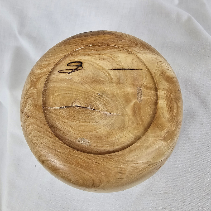 Little Crotch Live Edge Maple Bowl (4-1/2" x #3 deep)