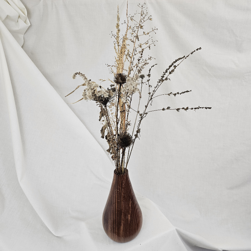 Redwood Vase (4" Dia x 8" Tall)