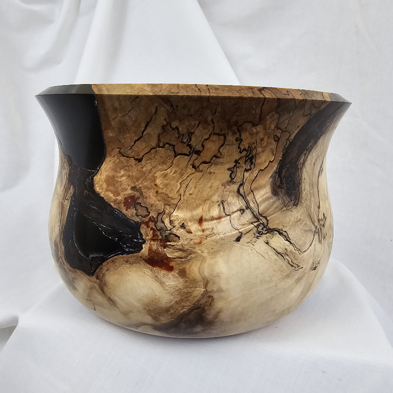 Special Maple Burle with Black Casting (8" x 5-1/2")