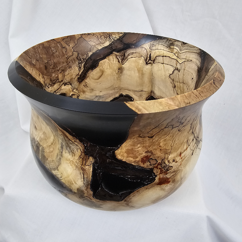 Special Maple Burle with Black Casting (8" x 5-1/2")