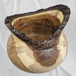 Special Live Edge Maple Bowl (13.5" x 10")