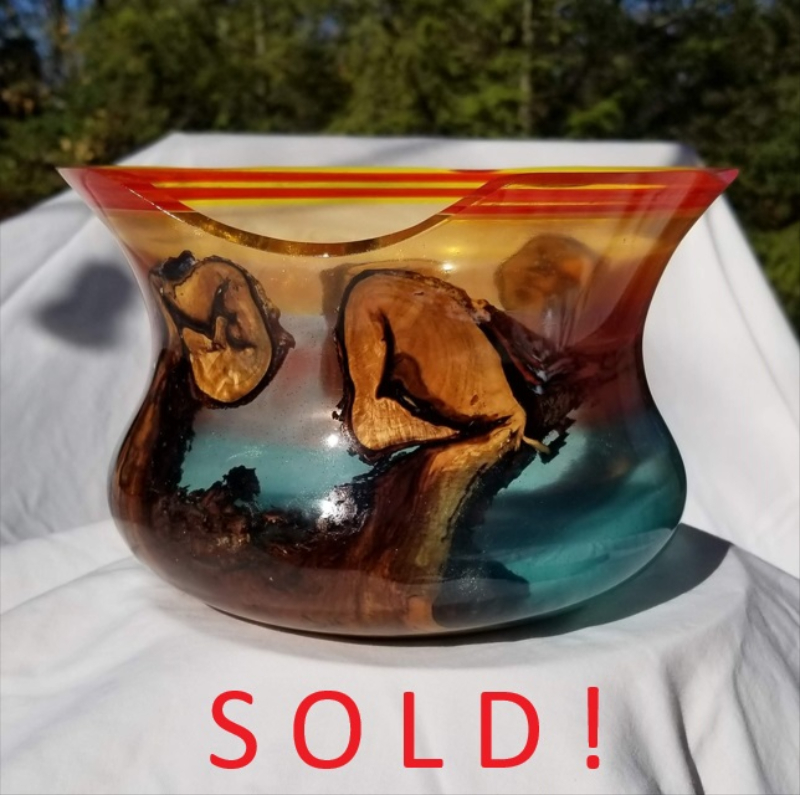 Cast Maple Bowl (8" x 4-1/2")