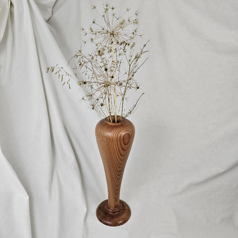 Redwood Vase (4-1/2" x 14")