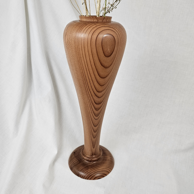 Redwood Vase (4-1/2" x 14")