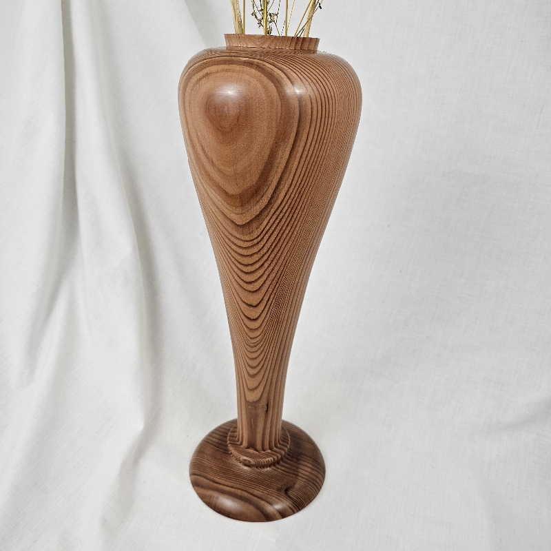 Redwood Vase (4-1/2" x 14")