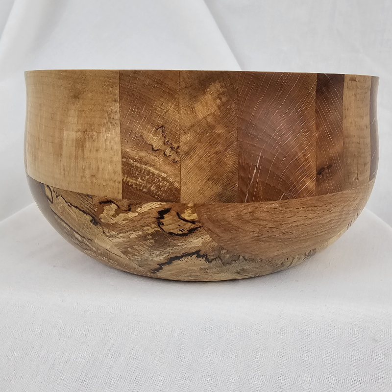 Glued-up Beech Bowl (7" x 3-1/2")