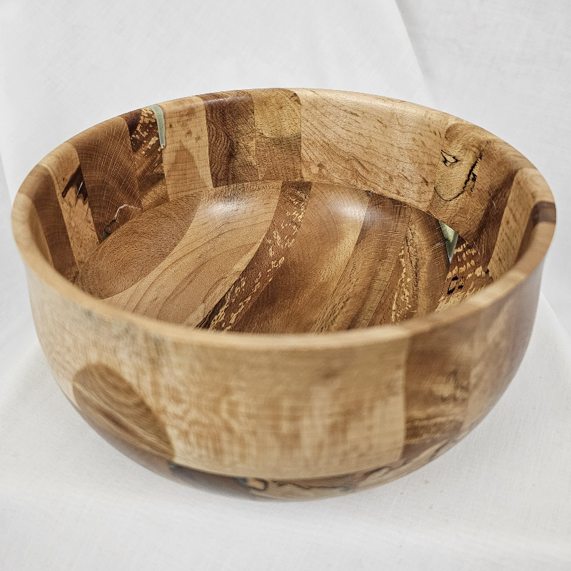 Glued-up Beech Bowl (7" x 3-1/2")