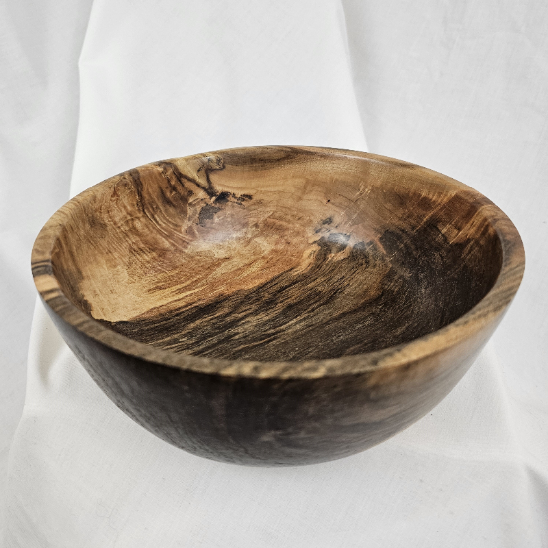 Silver Maple Bowl (8" x 3")