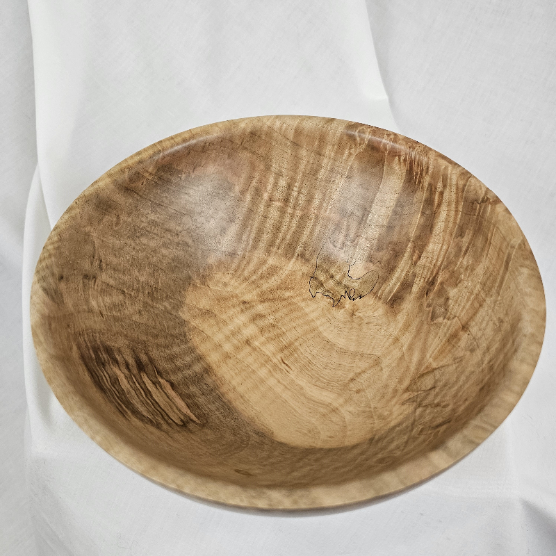 Spalted Silver Maple Bowl (8" x 3")