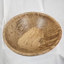 Spalted Silver Maple Bowl (8" x 3")