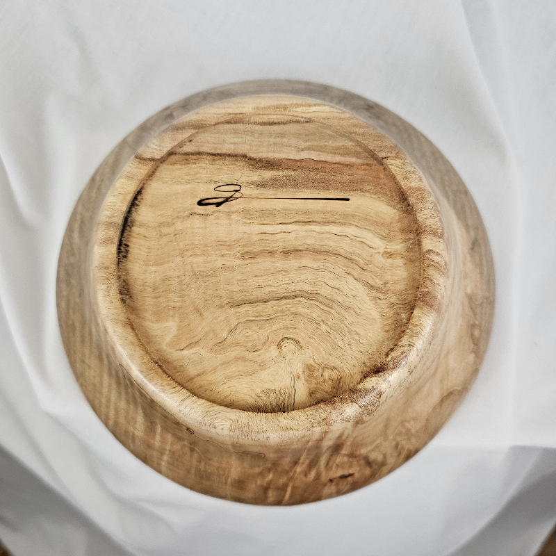 Spalted Silver Maple Bowl (8" x 3")