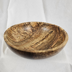 Spalted Silver Maple Bowl (8.5" x 3")