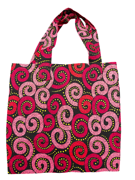 Professional Ankara Cotton Tote | 16x16 Eco-Conscious Everyday Carry