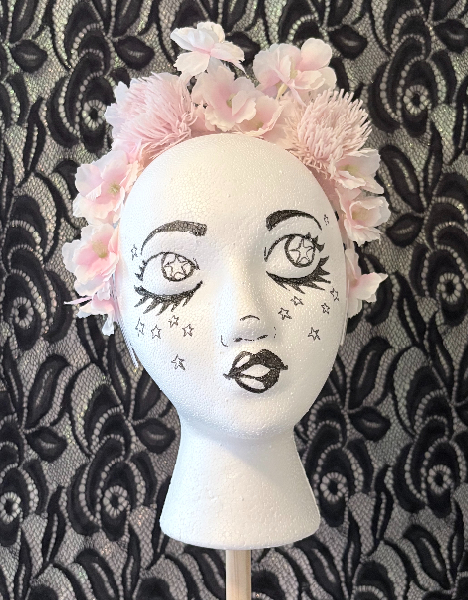Pale Blossoms Floral crown