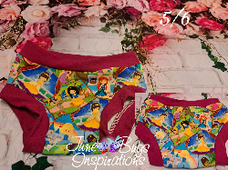 5/6 Princess Children's Underwear