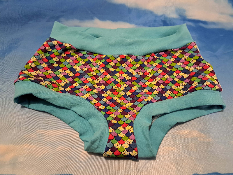 Small Scales/Fish Boy Short Scrundies