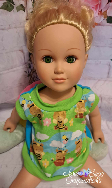 Custom Solid 18" Doll shirts/dress Custom Solid 18" Doll shirts/dress