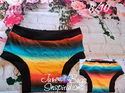 8/10 Ombre Sunset Kids Underwear