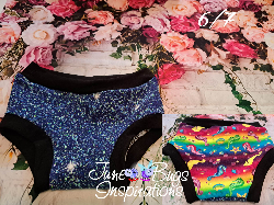 6/7 Glitter/Seahorse Children's Underwear