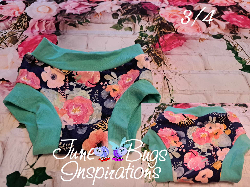 3/4 Floral Children's Underwear