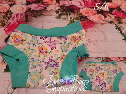 5/6 Turtles/Mint Children's Underwear