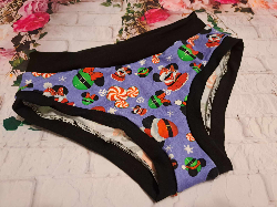Large Holiday Mouse Brief Scrundies