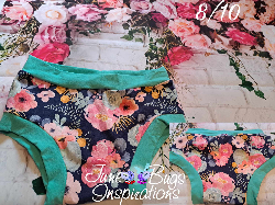 8/10 Flowers Kids Underwear