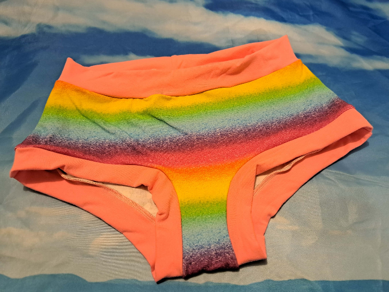 Large Ombre & Jack Boy Short Scrundies