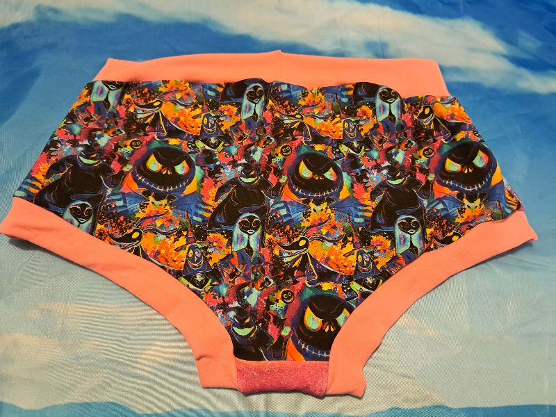 Large Ombre & Jack Boy Short Scrundies