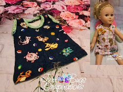 18" Catch Em' Doll Dress