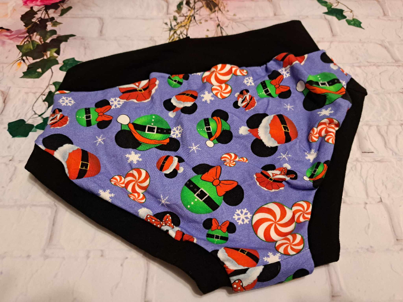 Small Holiday Mouse Brief Scrundies