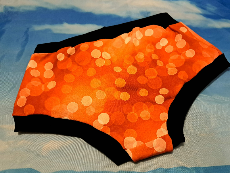 Medium Red Dot Boy Short Scrundies